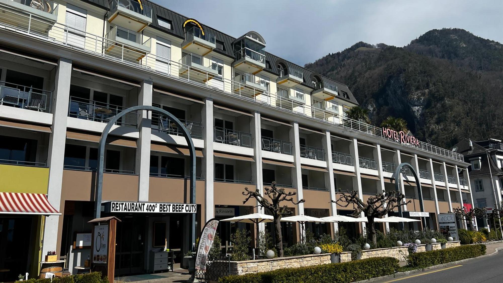 Seehotel Riviera At Lake Lucerne Gersau Exterior photo